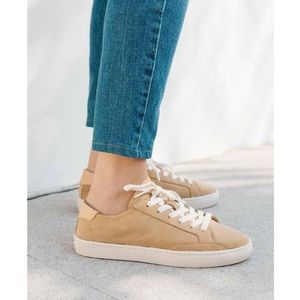 Soludos Ibiza Sneaker in Tan Suede Women’s Size 7